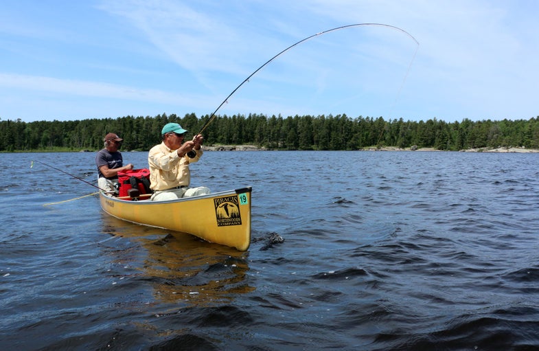 fishing in the boundary waters