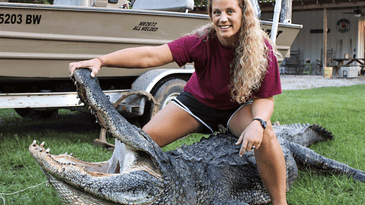 How a Mississippi Woman Killed a State-Record, 13-Foot Alligator