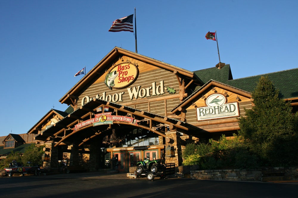 Bass Pro Shops' flagship store in Springfield, MO.