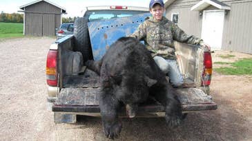 11-Year-Old Wisconsin Hunter Bags State-Record Bear