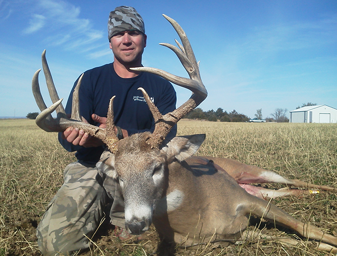 Knowing he had only one day left before the local gun season kicked off, veteran bowhunter Clint DeBoer headed out in unseasonably cold temperatures on Halloween morning and tagged a buck that rewrote the South Dakota record book. The 183 1/8-inch ten-pointer is now officially the state's highest scoring typical taken by bow. By then DeBoer had spent 14 mornings in his tree stand that season, hoping to spy the monster he'd been chasing for two seasons on his Missouri Breaks farm. But it was the one morning he'd sat elsewhere that haunted him—and ultimately got him out of his warm truck and into the woods.