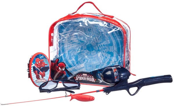 Shakespeare Spiderman Rod and Reel Backpack Fishing Kit