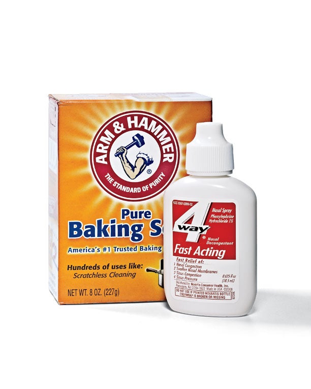 Pour some baking soda into an empty, dried-out nasal-spray bottle until it's almost full, then reattach the nozzle. Just squeeze the bottle and you'll get an accurate wind reading in the field. <em>--Mitchell Saur, Gaithersburg, Md.</em>