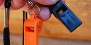 Whistles Are The Best Safety Gear for Anglers