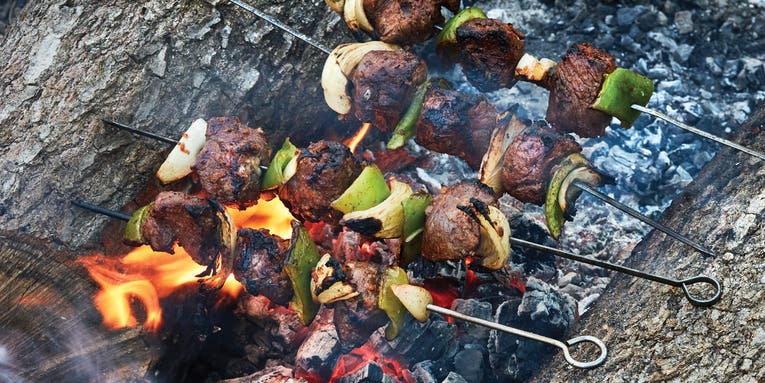 Recipe: Venison Kebabs Over an Open Flame