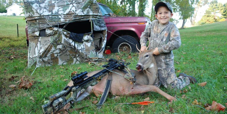 F&S “Wild Child” Kills His First Crossbow Buck