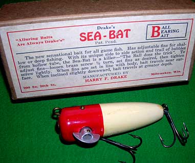 Details about   RARE VINTAGE HAND MADE SPRING LOADED LURE UNFISHED BAR-LOU LURE NEAR MINT 