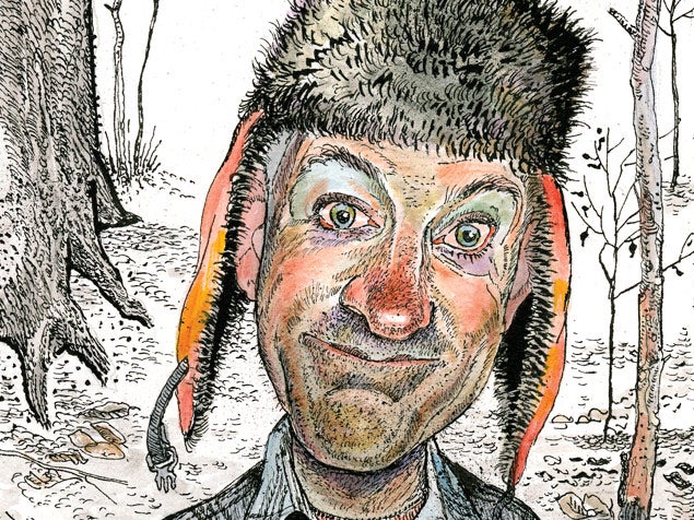 Jack Unruh illustration of Bill Heavey