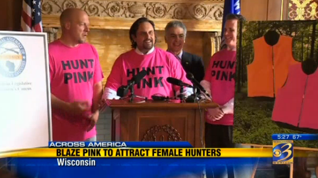 Wisconsin May Legalize Blaze Pink to Encourage Women to Hunt