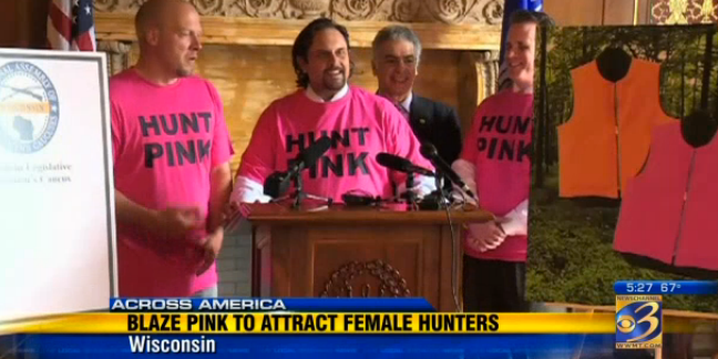 Wisconsin May Legalize Blaze Pink to Encourage Women to Hunt
