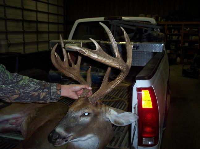 My Younger Brother Killed This Hoss in 07 With The Muzzleloader, his biggest, and one of the biggest killed around here that year.