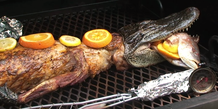 Video: How to Stuff (and Grill) a Whole Alligator