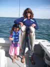 Took the kids fishing yesterday and had an awesome day in Boston Harbor. The fish were biting all day! Caught over a dozen stripers and bluefish. Very fun.