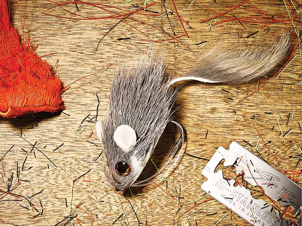 the mouse deer hair fly lure
