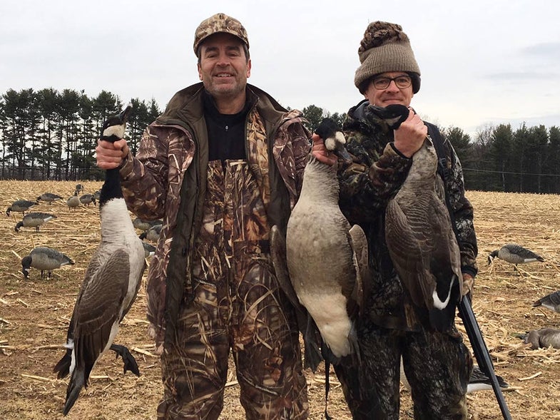 ken and bill heavy canada goose hunting