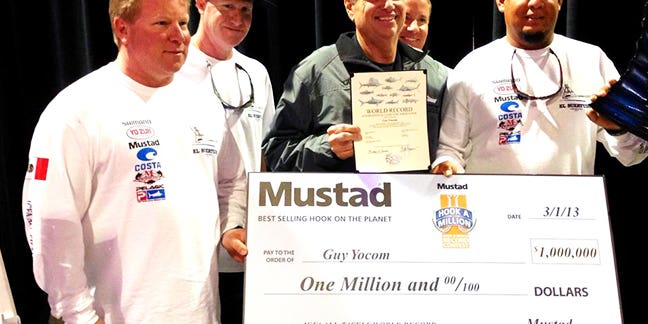 World-Record Yellowfin Tuna: Angler Wins $1M Prize from Mustad