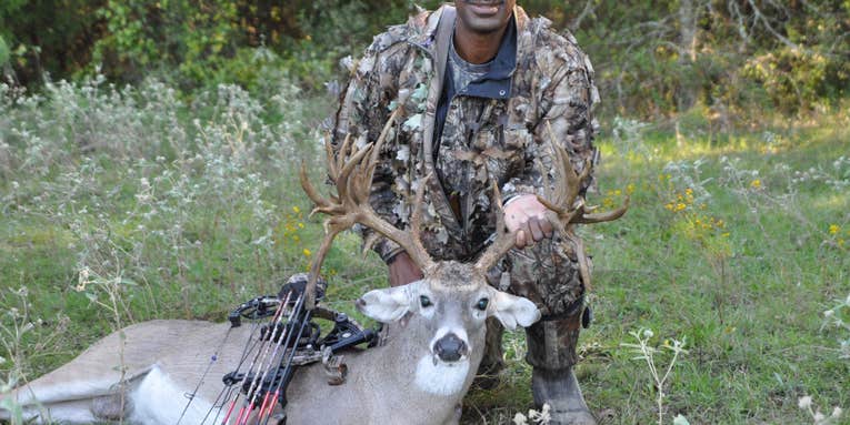 31-Point Double Drop Tine Texas Buck is Kaufman County Game Warden’s First With a Bow