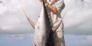 Record Breaking Yellowfin Tuna Caught on the Fly?