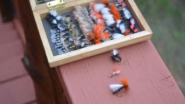 Fall Fly Patterns: Orange Accents on Dry Flies