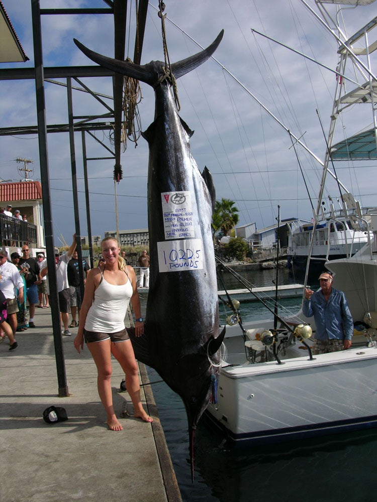 Some might say that Molly Palmer got a lot less than she hoped for after hooking a giant blue marlin off Hawaii's fabled Kona Coast during the Big Island Invitational Marlin Tournament on Aug. 18. Palmer waged an epic, four-hour battle with the thousand-pound fish before finally deciding to hand off the rod -- forfeiting nearly $40,000 in prize money and a surefire women's world record. But after the story spread of her team's honesty in deciding to disqualify themselves while still working to bring the fish into the boat, Palmer may have gotten far more than she ever dreamed of, becoming something of a poster girl for ethical pursuit of a sport she has built her life around.