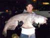 Timothy Pruitt with 124 lb catfish