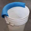 pool noodle lining a bucket