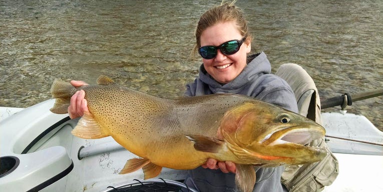 Angler Lands Possible-Record Yellowstone Cutthroat Trout