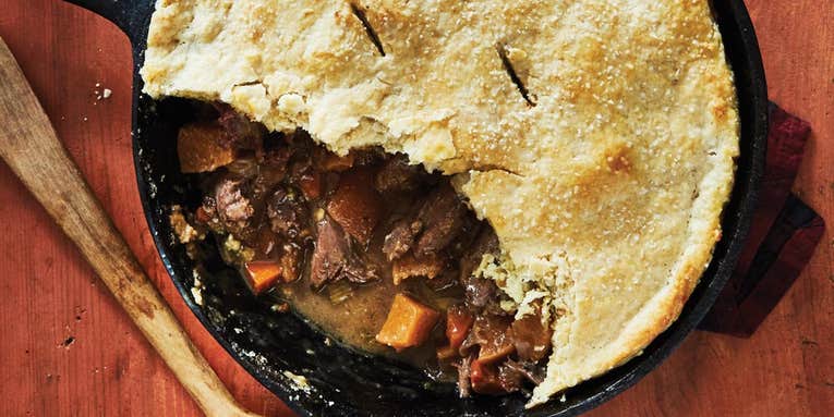 Wild Thanksgiving: Date, Duck, and Rutabaga Pot Pie
