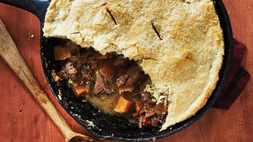 Wild Thanksgiving: Date, Duck, and Rutabaga Pot Pie
