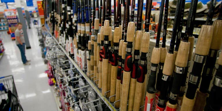 Ohio Man Steals $3,800 Worth of Fishing Gear From Walmart