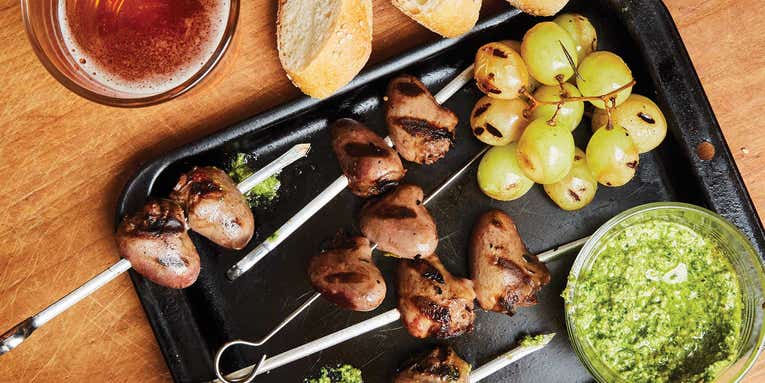 Wild Chef: How to Cook Grilled Duck Hearts