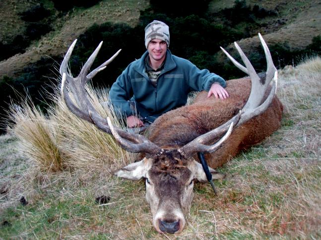 This was my second animal on my New Zealand hunt with my dad's childhood best friend who promised him to take me hunting before he passed away a little over a year ago.