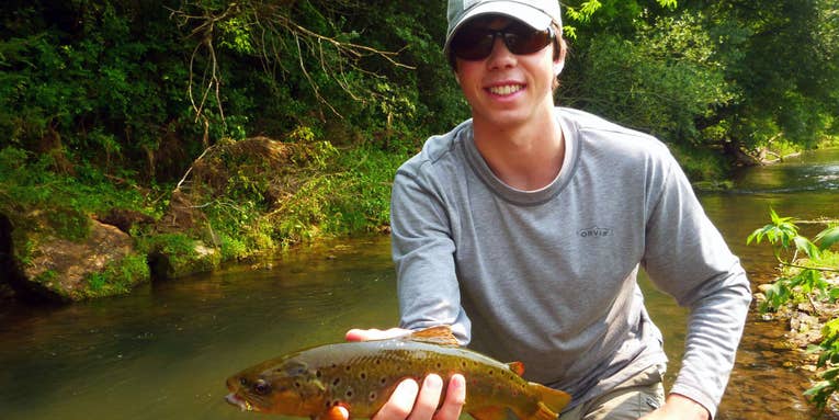Teen Trying to Catch Fish in All 50 States