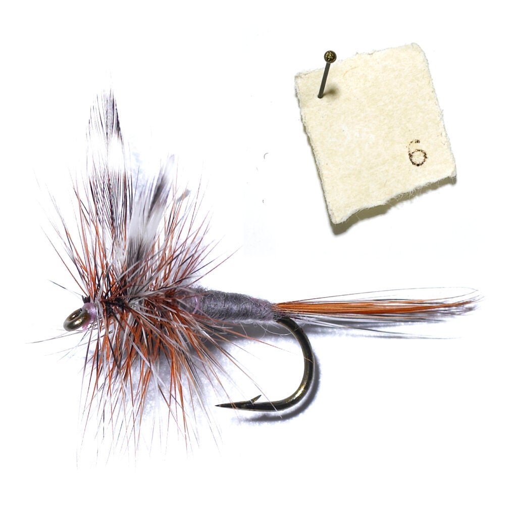 6 Streaking Caddis Trout Flies Hook Size 10/12 Fishing flies 