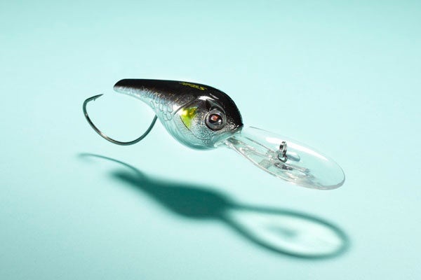 What's D&amp;S stand for? Deep and Snagless, because this revolutionary crankbait dives to 28 feet and won't hang in the weeds. But that's not all. Lure designer Patrick Sebile has created the first catch-and-release-friendly--and finger-friendly--crankbait that I would argue hooks fish as effectively as classic cranks. A single wide-gap hook at the tail can freely move up and down. During the retrieve, gravity keeps the hook point protected behind the flat tail so it won't hang. When a fish strikes, the hook is pushed upward and grabs quickly. These lures measure 23⁄4 inches and come in nine colors. --<em>JC</em> <em>Manufacturer:</em> <a href="http://sebileusa.com/">Sebile</a>_<br />
Price:_ $14.50