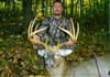 My son Ryan took this buck on the opening day of the 2007 deer season with his compound bow . This is a 170 class buck .
