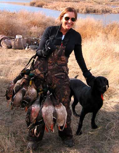 Larisa Turville in the Women and Hunting Photo Gallery