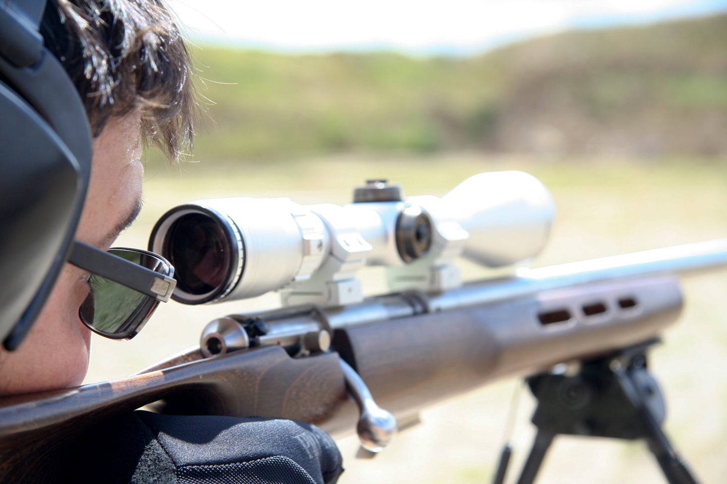 aiming riflescope