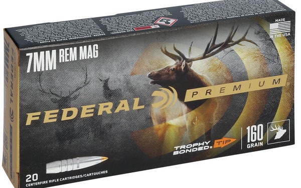 Federal 7mm Rem mag ammo for elk hunting