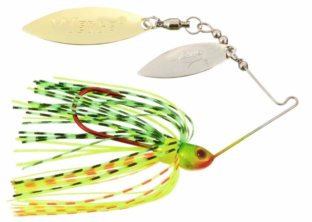 Details about   3/8 & 1/2 OZ BASS BOSS SPINNER BAIT WITH GOLD WILLOW BLADES-BLEEDING WHITE 