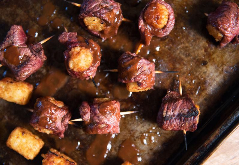 Venison and Tater Tot Poppers