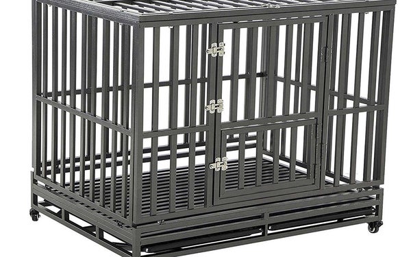luckup heavy duty dog cage
