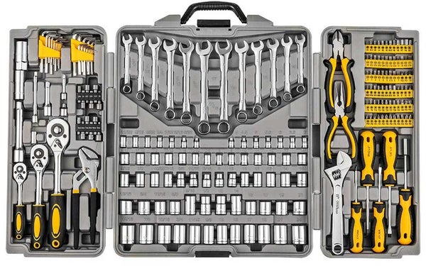 Mechanics Household Tool Kit Set, 205-Piece
