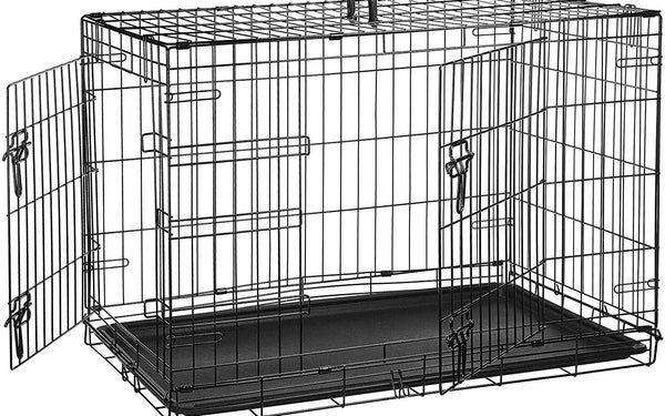 AmazonBasics single door dog crate