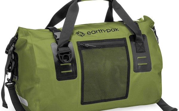 earth pack waterproof duffel bag