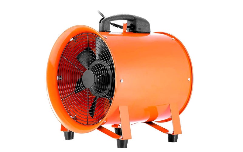 OrangeA utility fan
