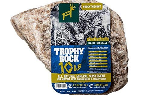 trophy rock redmond all natural mineral rock best salt lick for deer