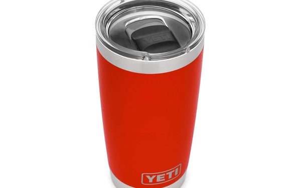 Red Yeti drink travel mug