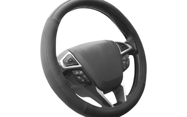 A grippier steering wheel provides better control