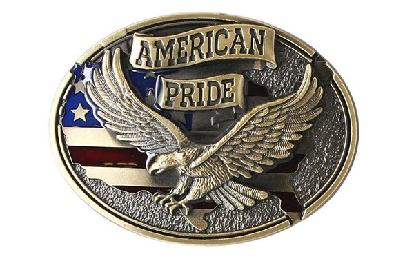 american pride belt buckle